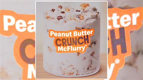 McDonald’s unveils new Peanut Butter Crunch Delight McFlurry